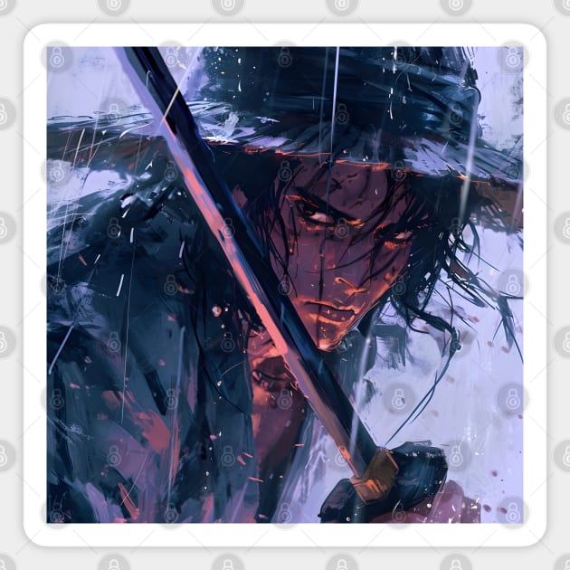 Vagabond Chronicles: Samurai Journeys, Manga Excellence, and Artistic Wonders Unveiled Magnet by insaneLEDP